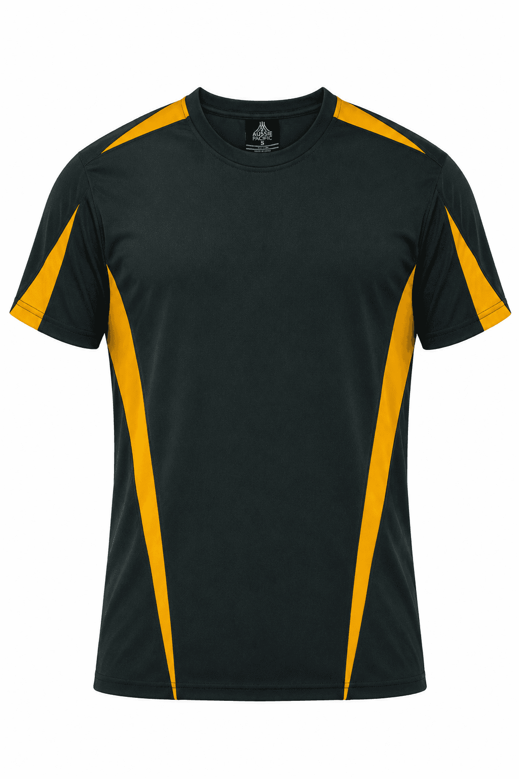 EUREKA MENS TEES - 1204 — BLACK/GOLD