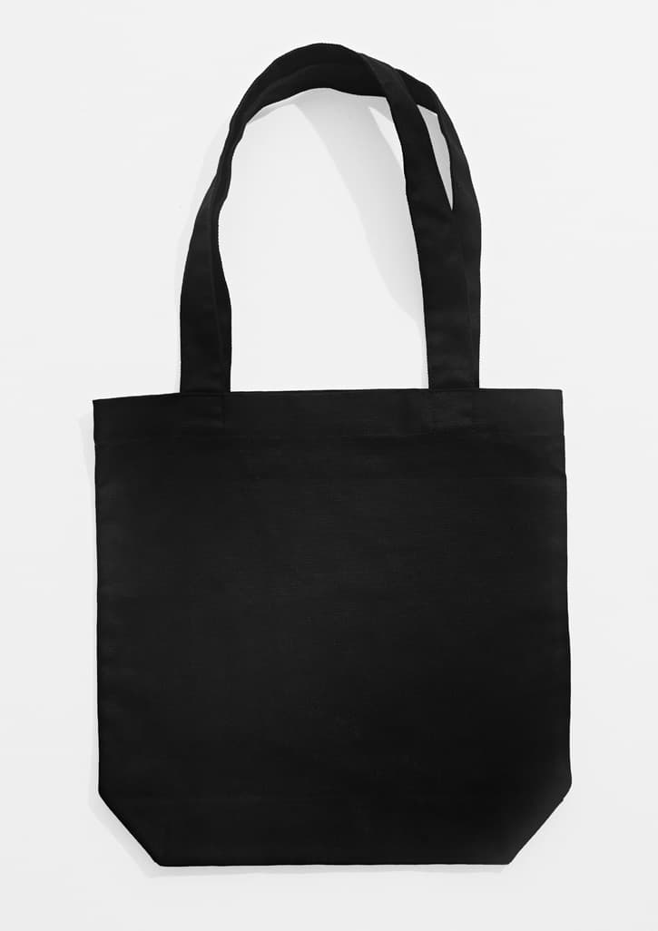Canvas Tote Bag — Black