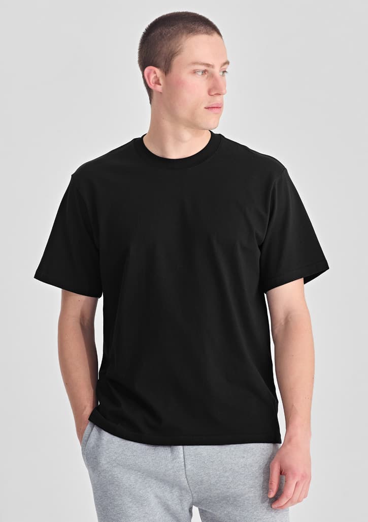 Everyday Mens Box Tee — Black