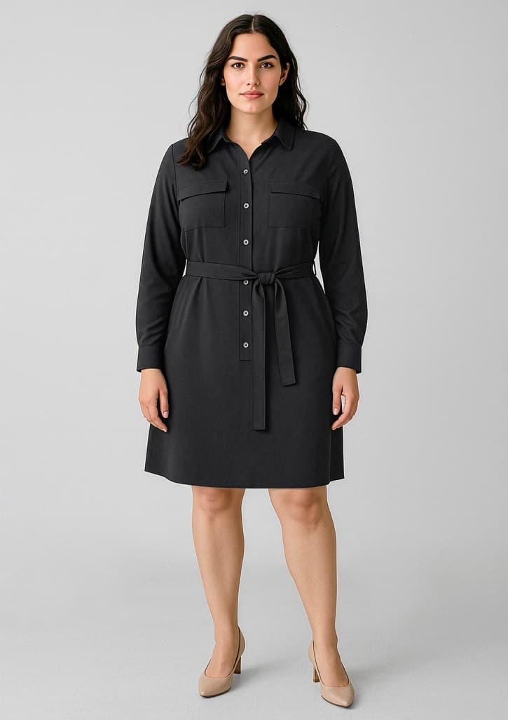 Chloe Womens Dress — Black