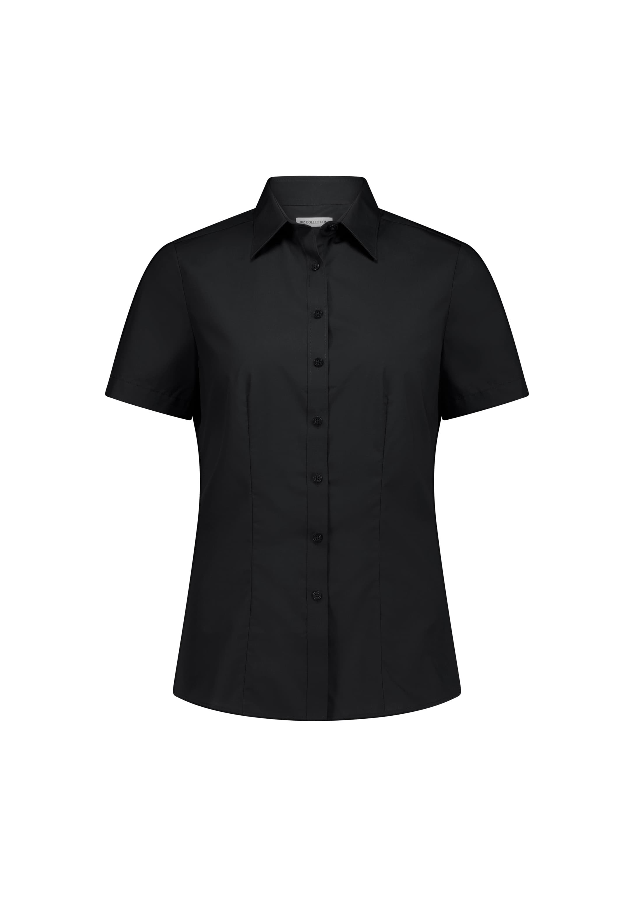Lexington Womens Short Sleeve Shirt — Black
