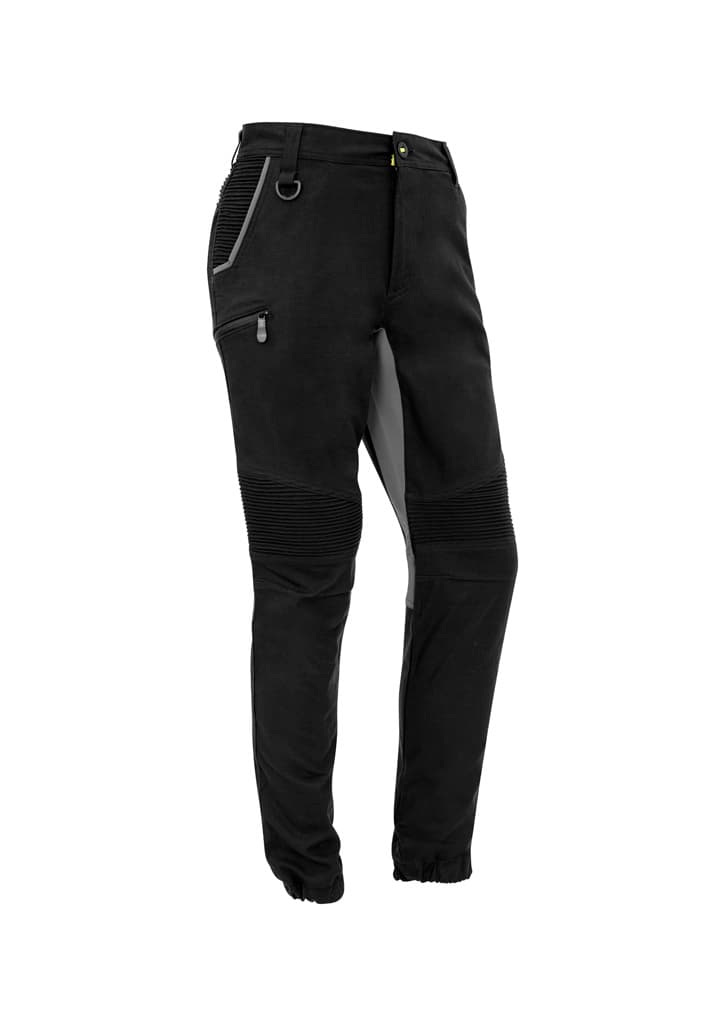 Mens Streetworx Stretch Pant - Cuffed — Black