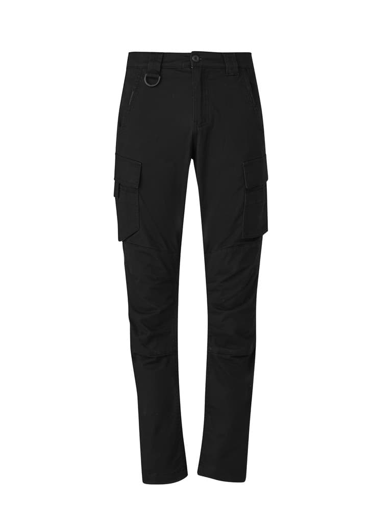 Mens Streetworx Curved Cargo Pant — Black