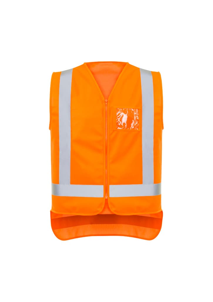 Mens TTMC-W23 Zip Vest — Orange