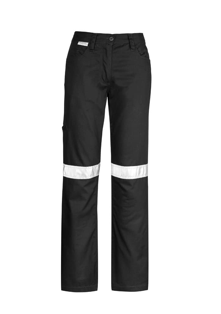 Womens Taped Utility Pant — Black