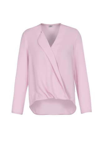 Lily Womens Hi-Lo Blouse — Amethyst