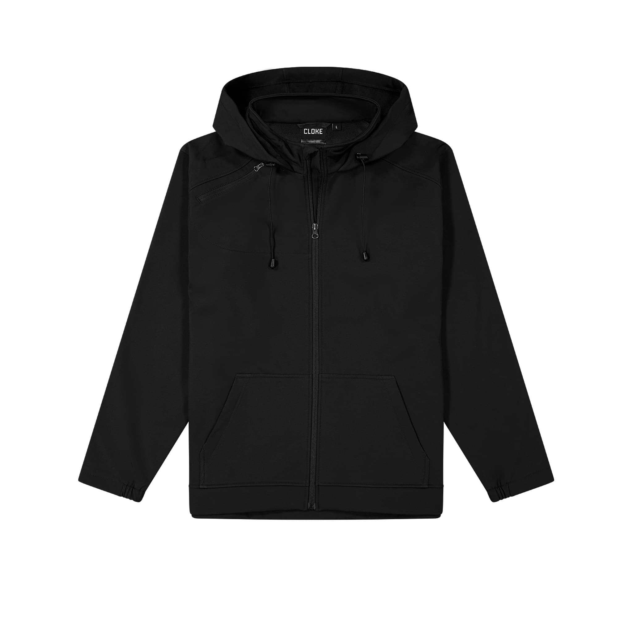 Tutoko Softshell Hoodie — Black