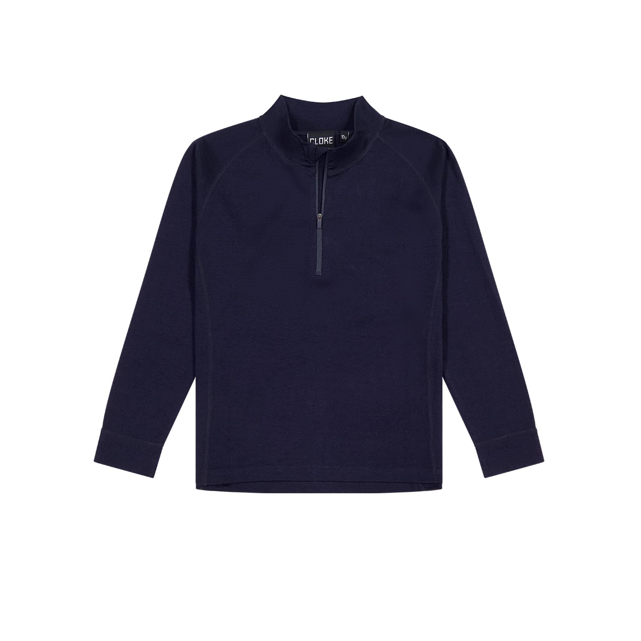 Alpine Merino 1/2 Zip - Kids — Navy