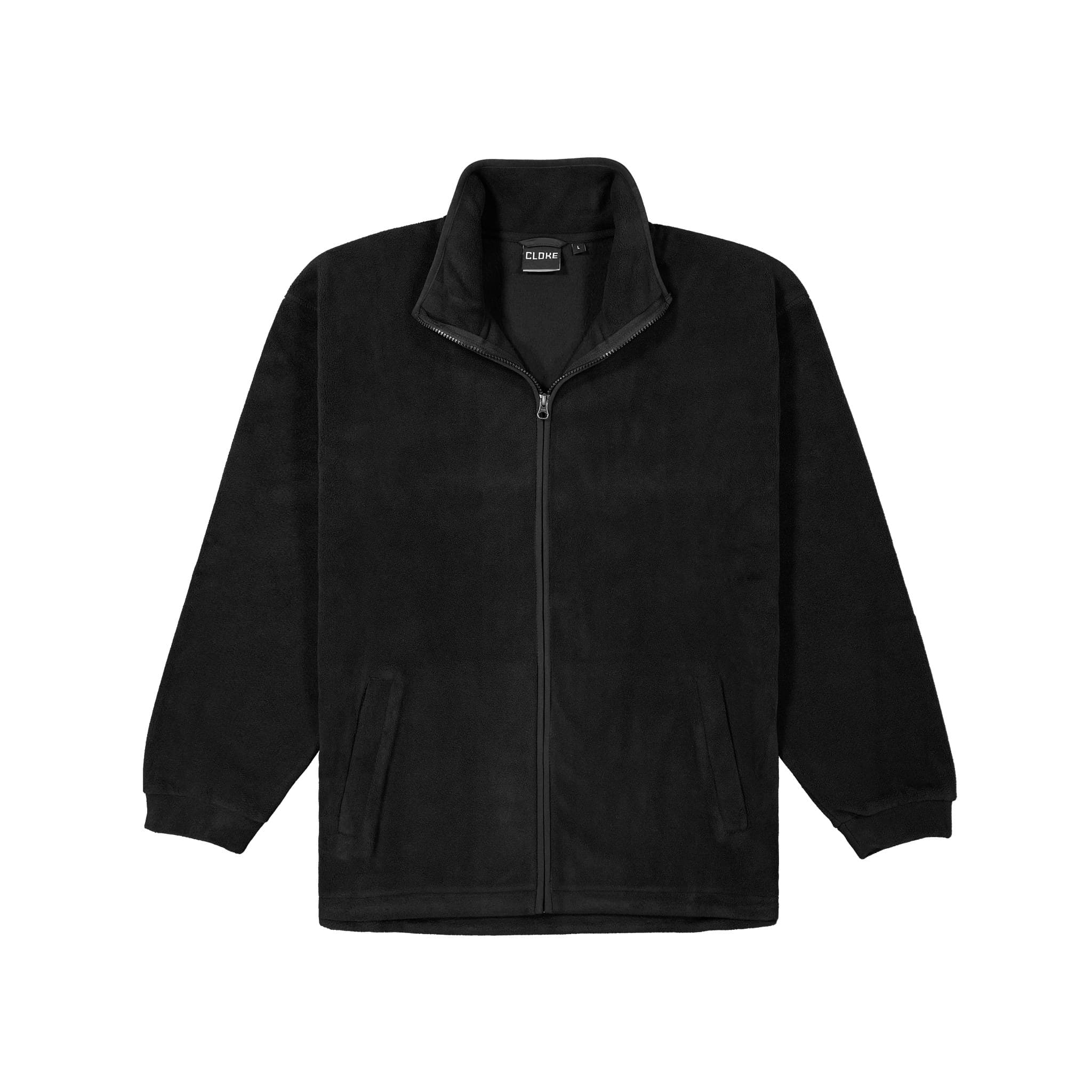 Microfleece Jacket - Mens — Black