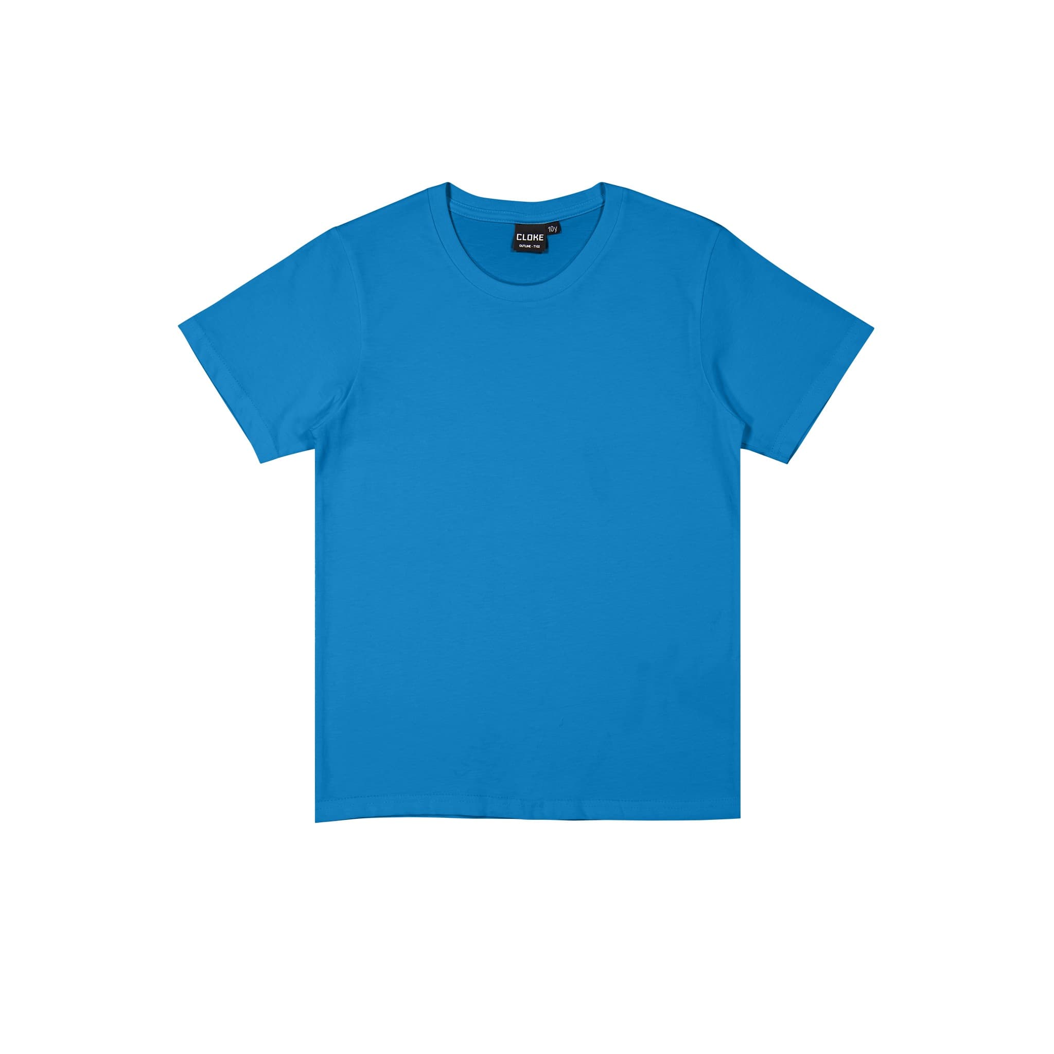 Outline Tee - Kids — Aqua