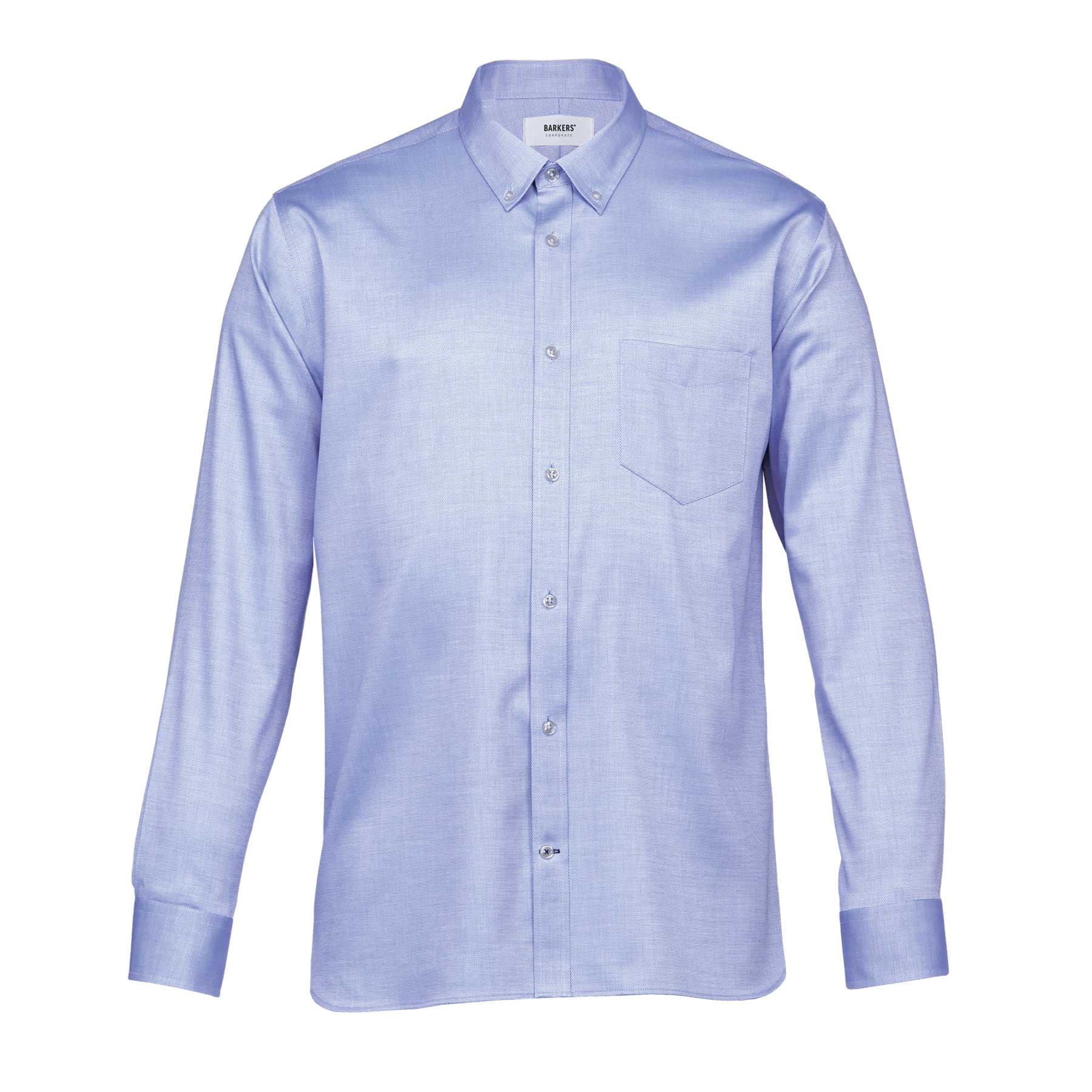 Barkers Corporate Clifton Shirt – Mens — French Blue