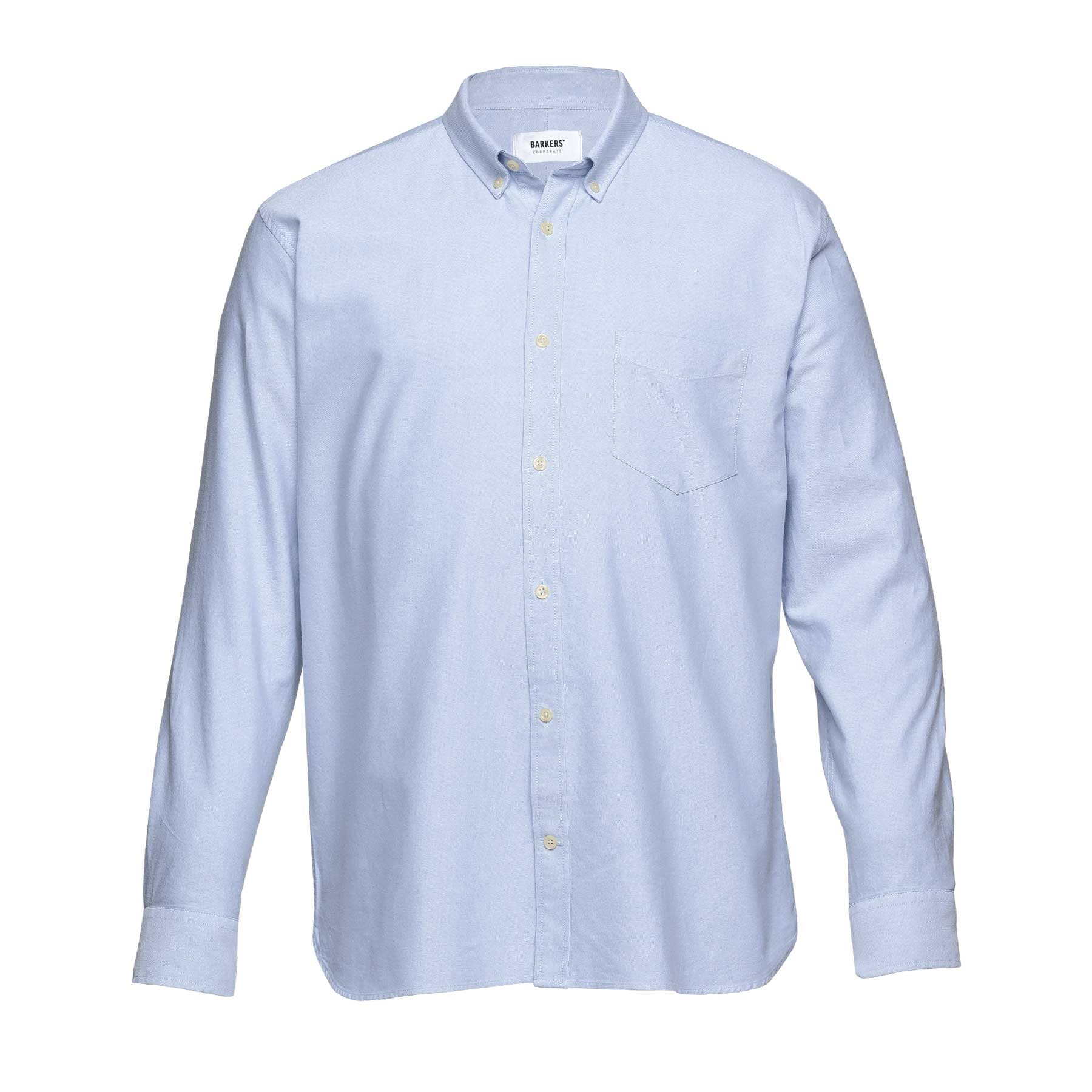 Barkers Corporate Madison Shirt – Mens — Light Blue