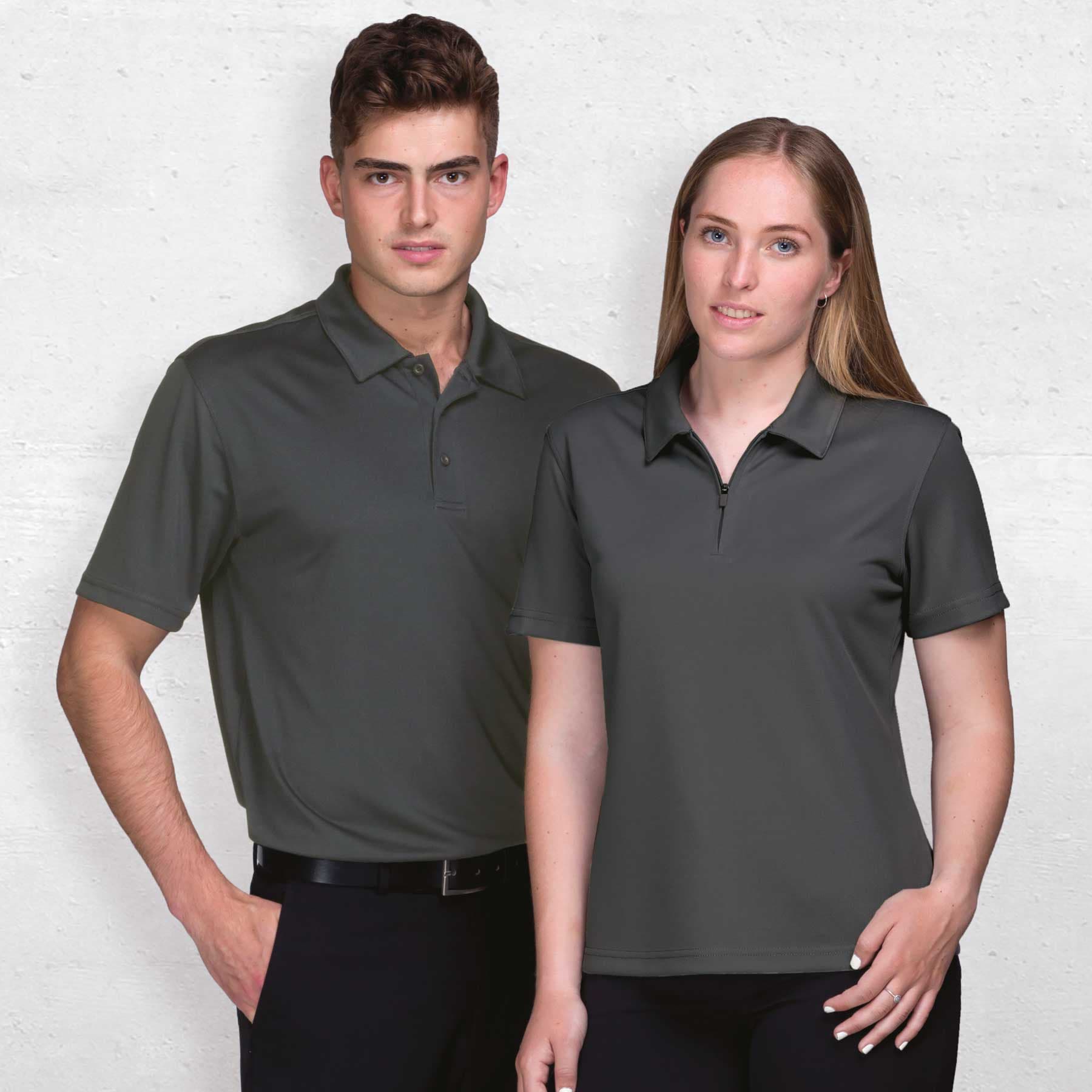 Dri Gear Axis Polo - Womens — Aluminium