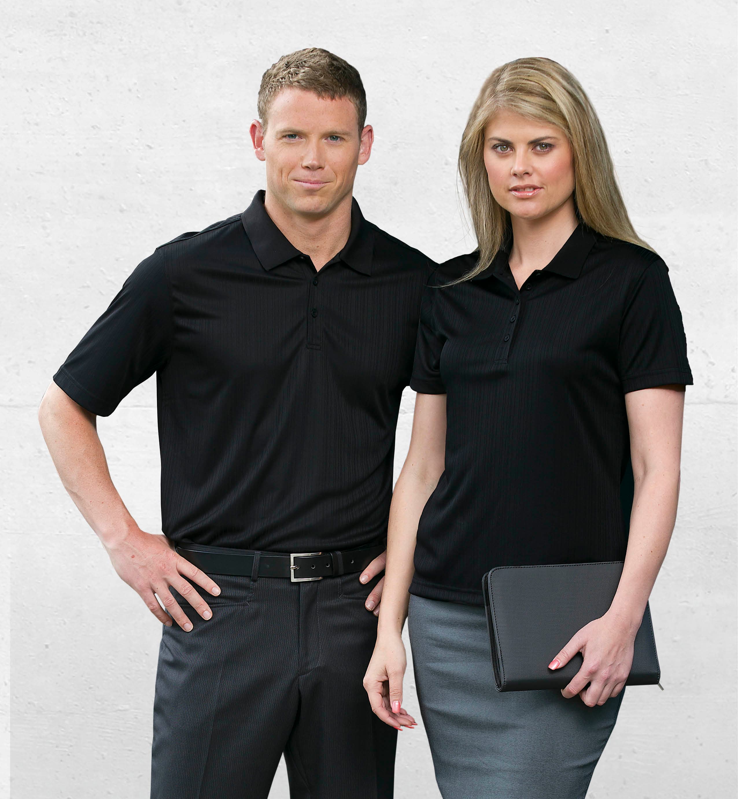 Dri Gear Corporate Pinnacle Polo - Mens — Black