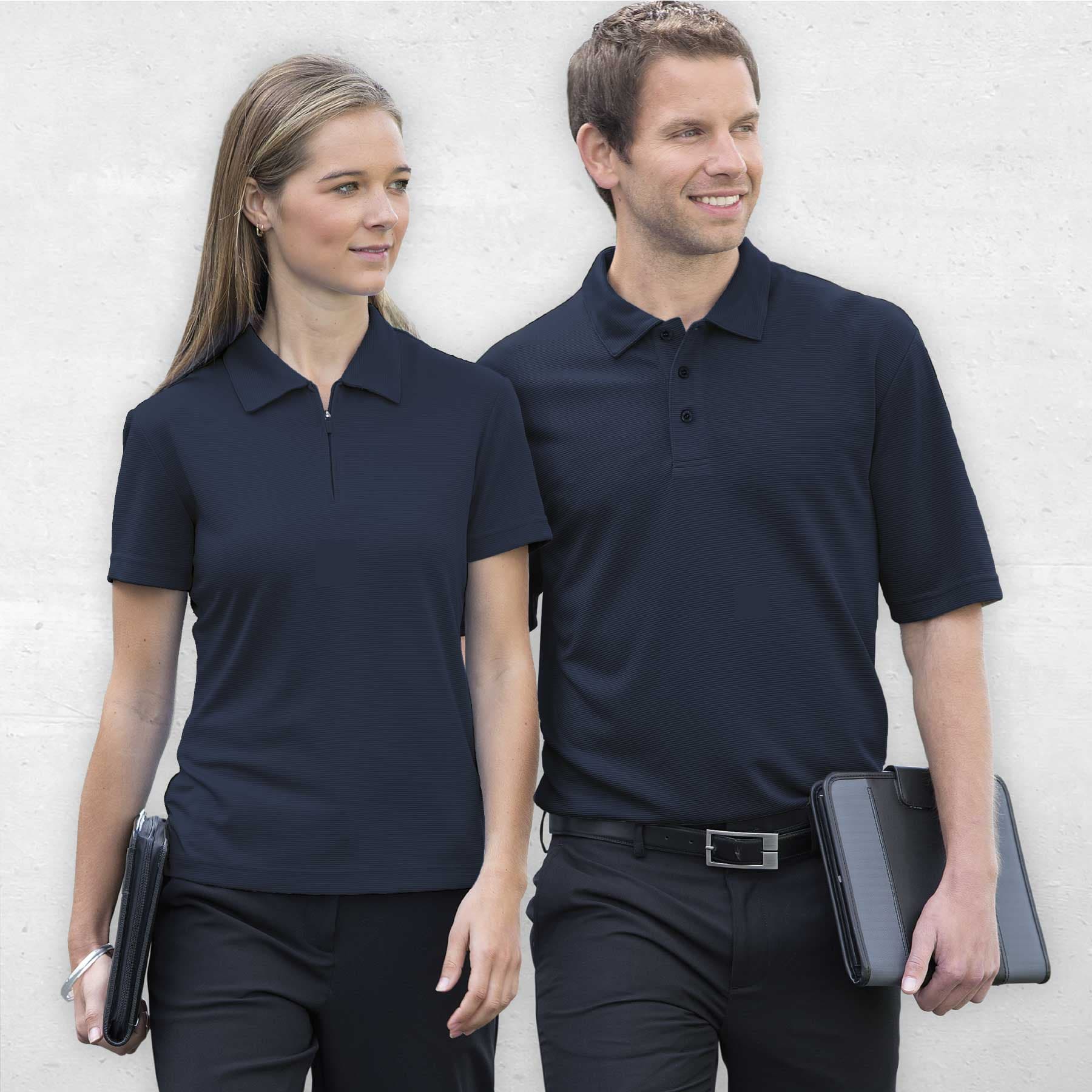 Dri Gear Ottoman Lite Polo - Mens — Black
