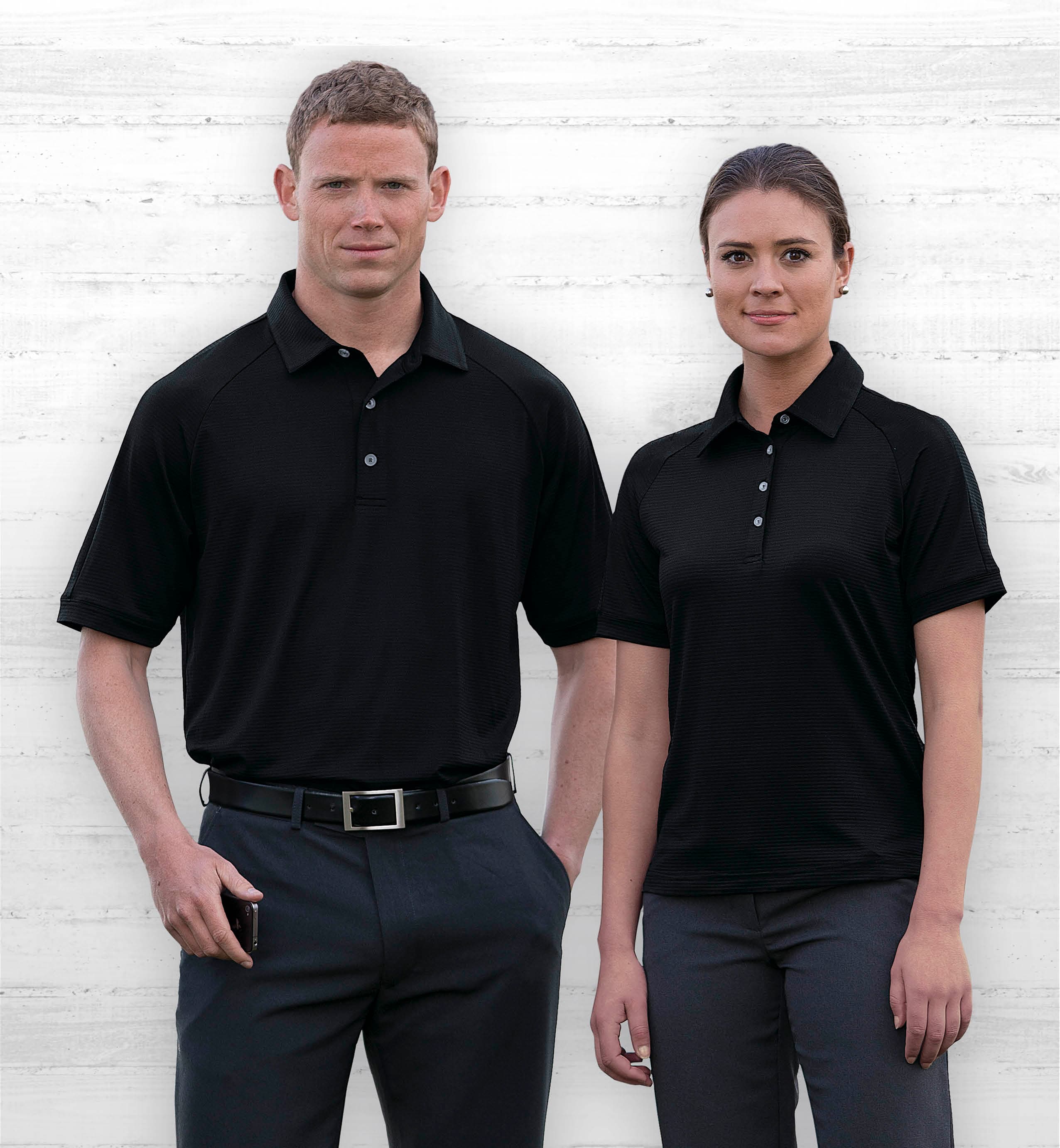 Dri Gear Vapour Polo - Mens — Black