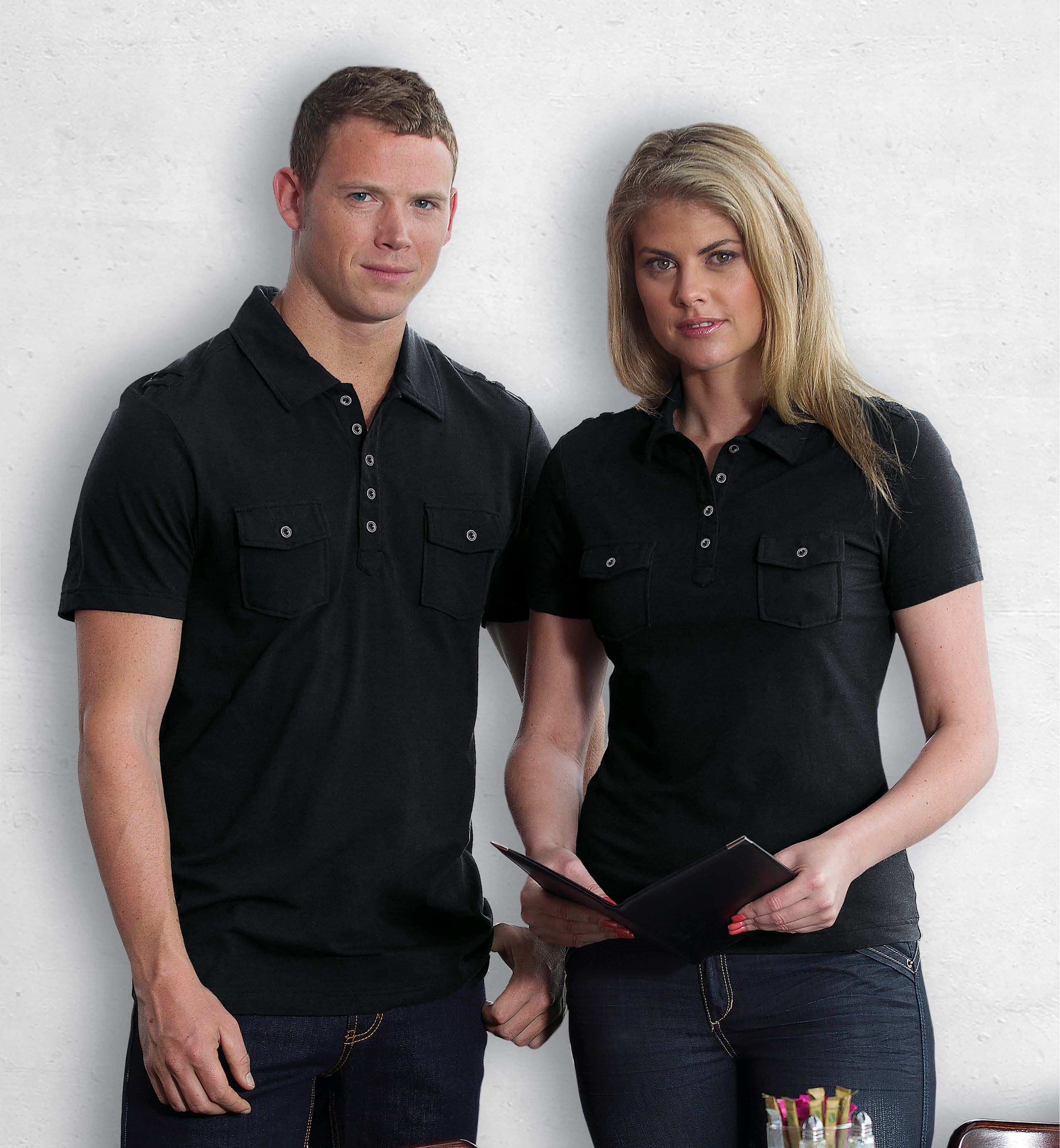 Fusion Polo - Mens — Black