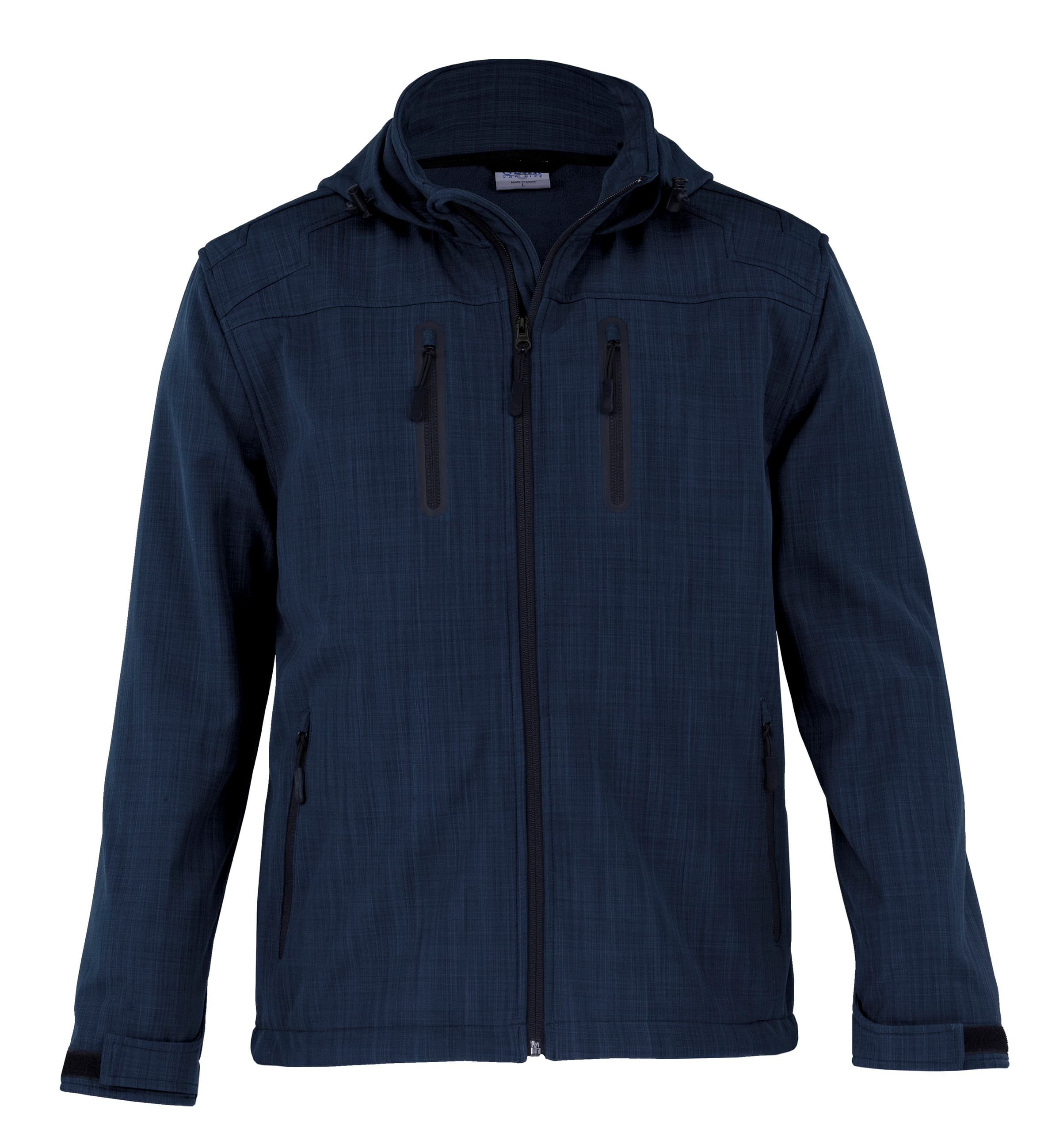 Hybrid Jacket — Navy Heather