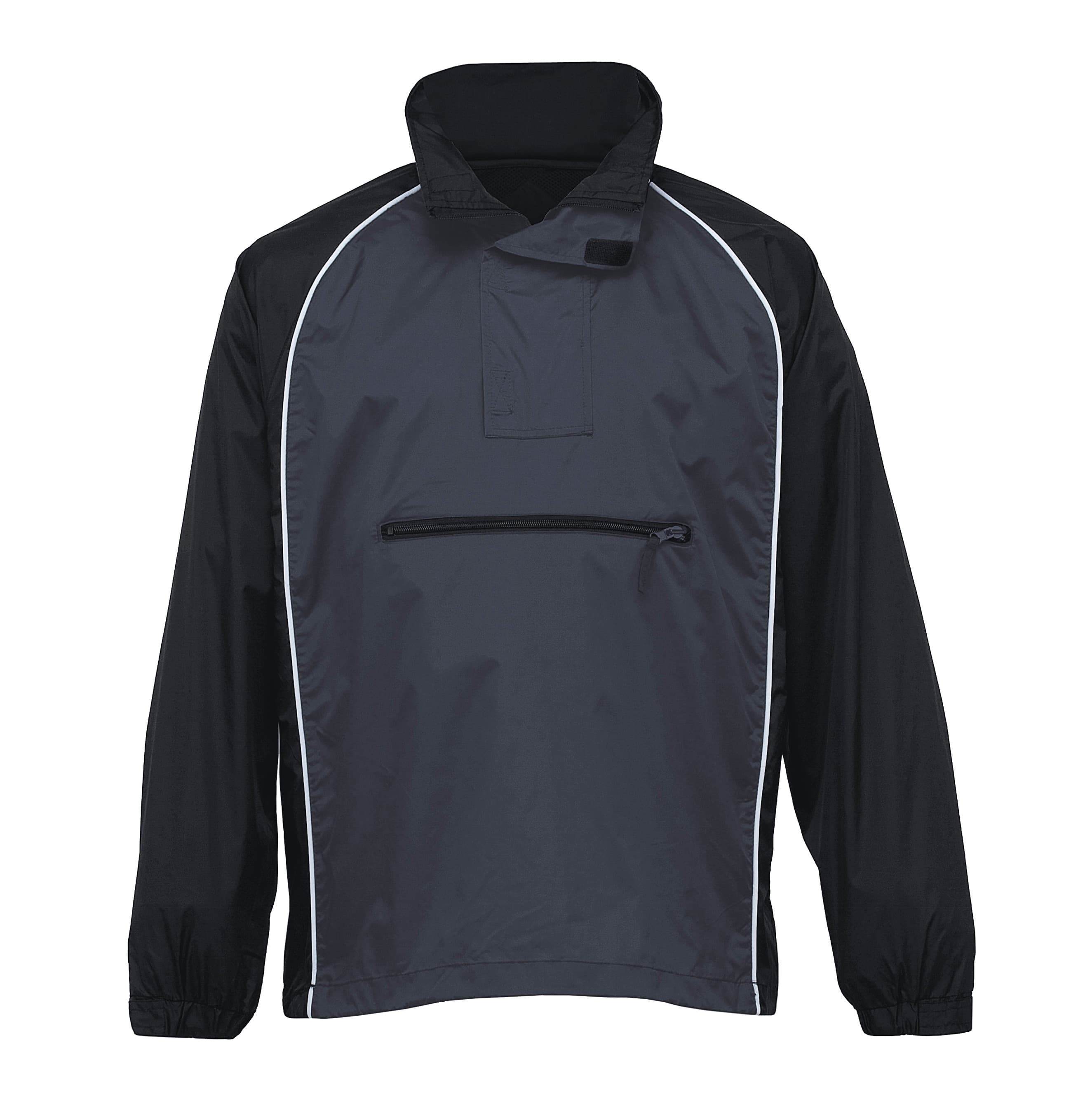 Nylon Jac Pac — Black/Charcoal/White