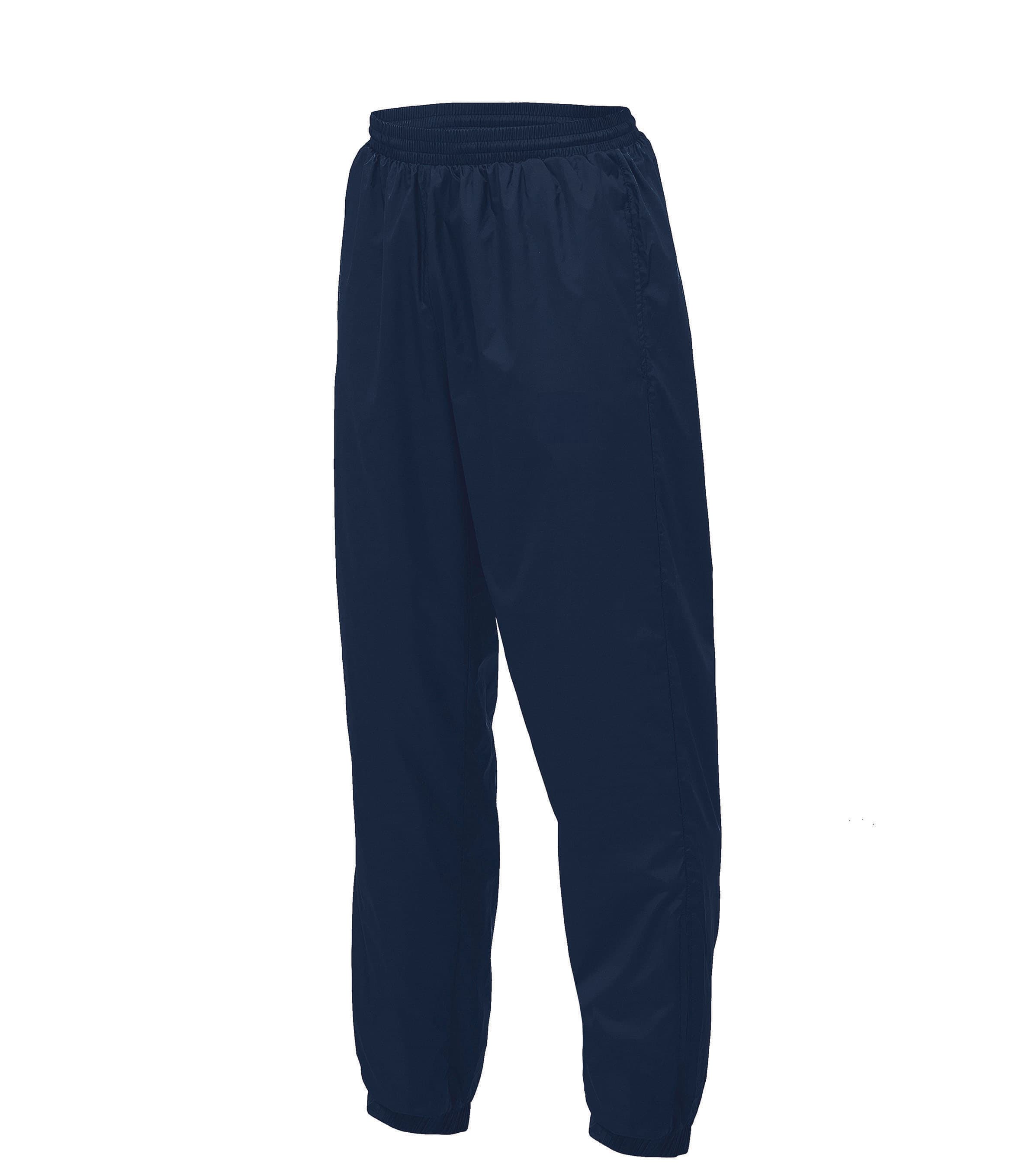 Nylon Trackpants — Black