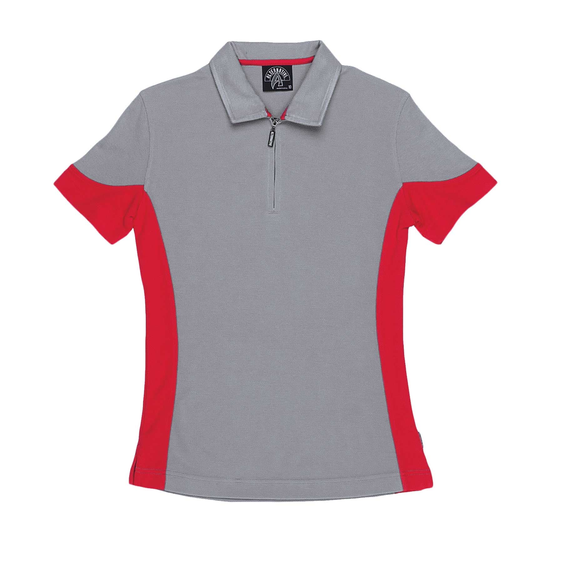 Eco-Trail Polo – Womens — Aluminium/Navy