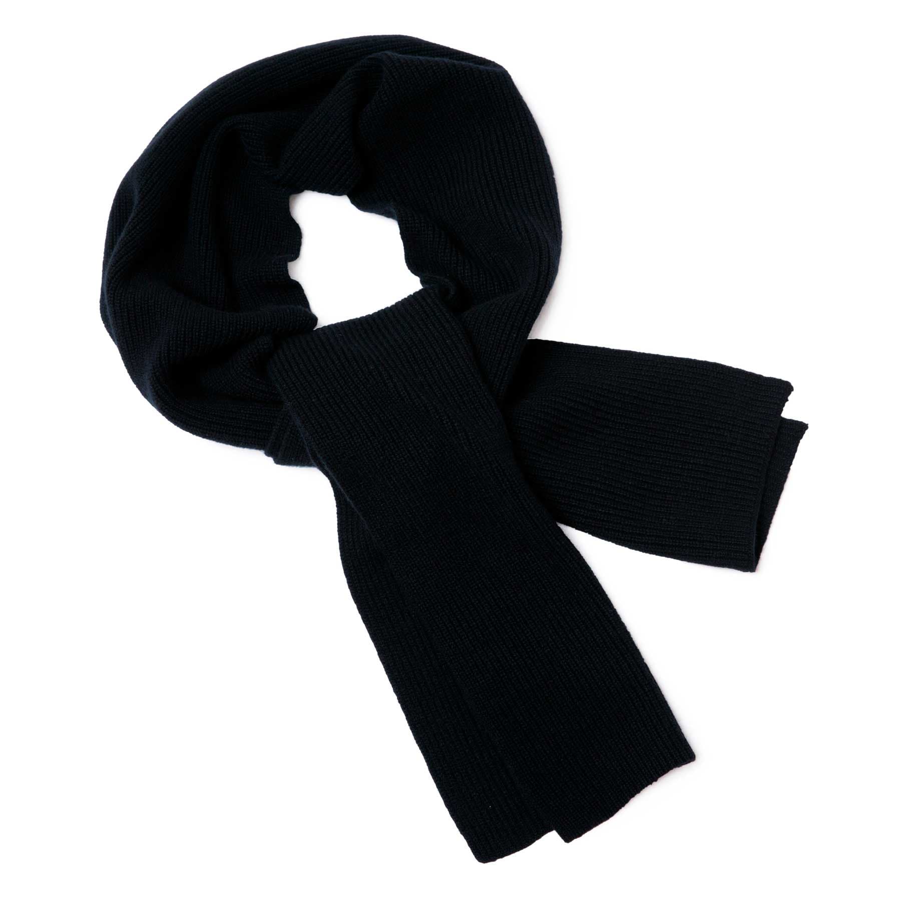 Barkers Corporate 100% Merino Scarf — Black