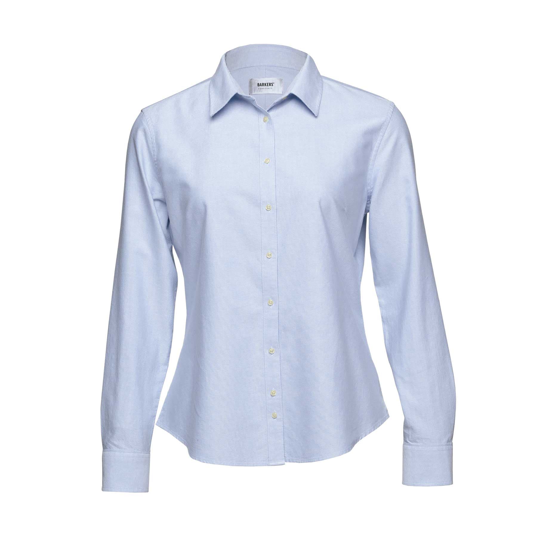 Barkers Corporate Madison Shirt – Womens — Light Blue