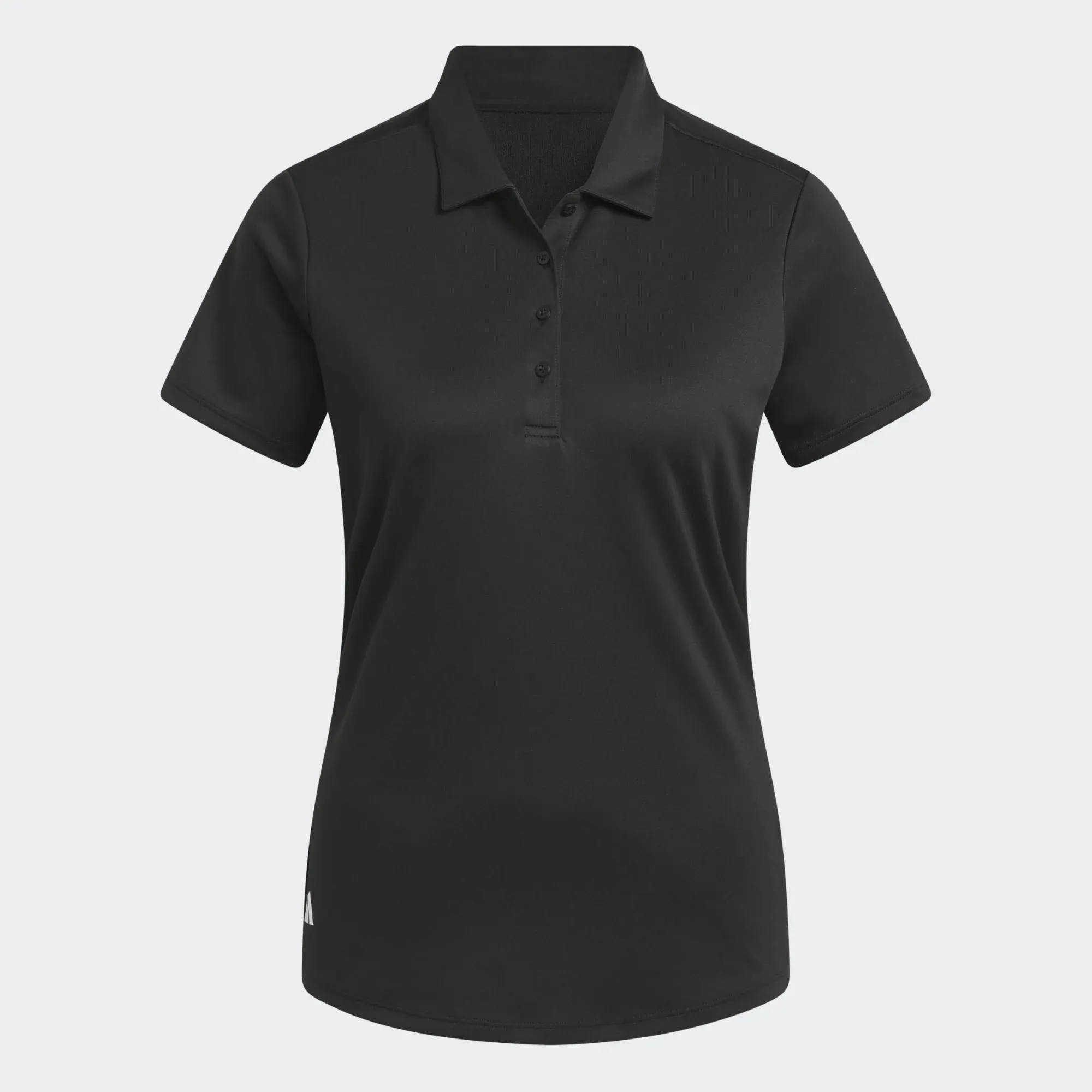 Adidas Ladies Recycled Performance Polo Shirt — Black