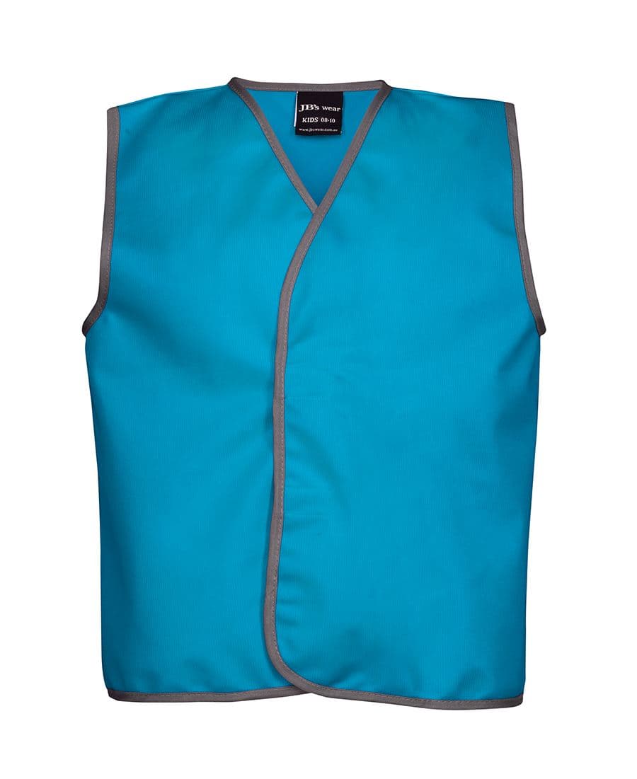 JB's KIDS COLOURED TRICOT VEST — Aqua