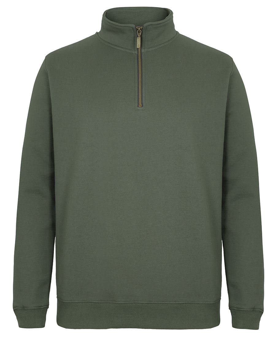 C of C BRASS 1/2 ZIP SWEAT BLACK -2XS — Army
