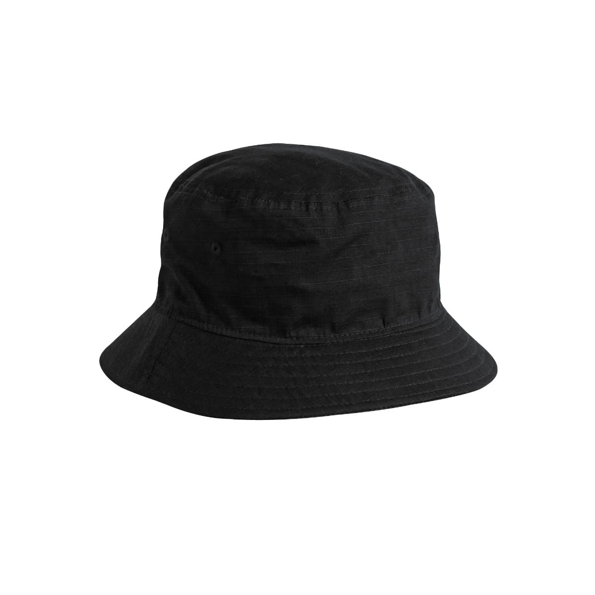 TUCKET BUCKET RIPSTOP HAT — Black