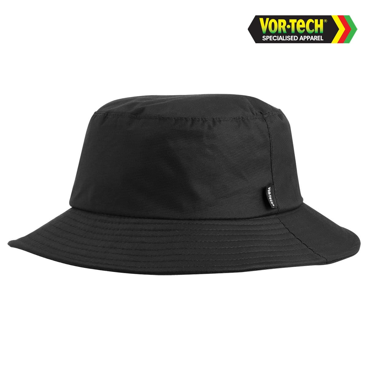 Vor-tech Bucket Hat — Black
