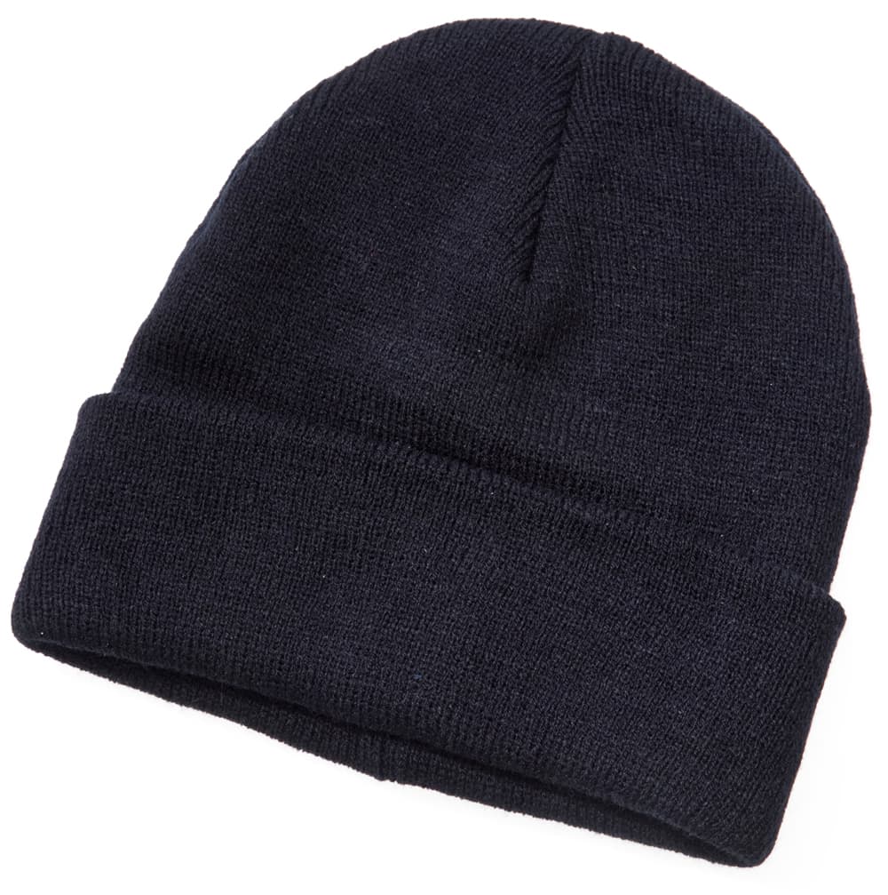 KIDS ACRYLIC BEANIE — Black