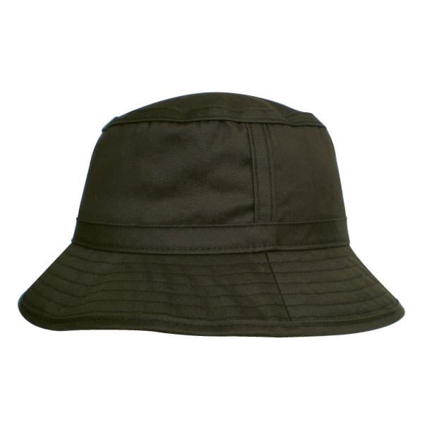 OILSKIN HAT — Dark Brown