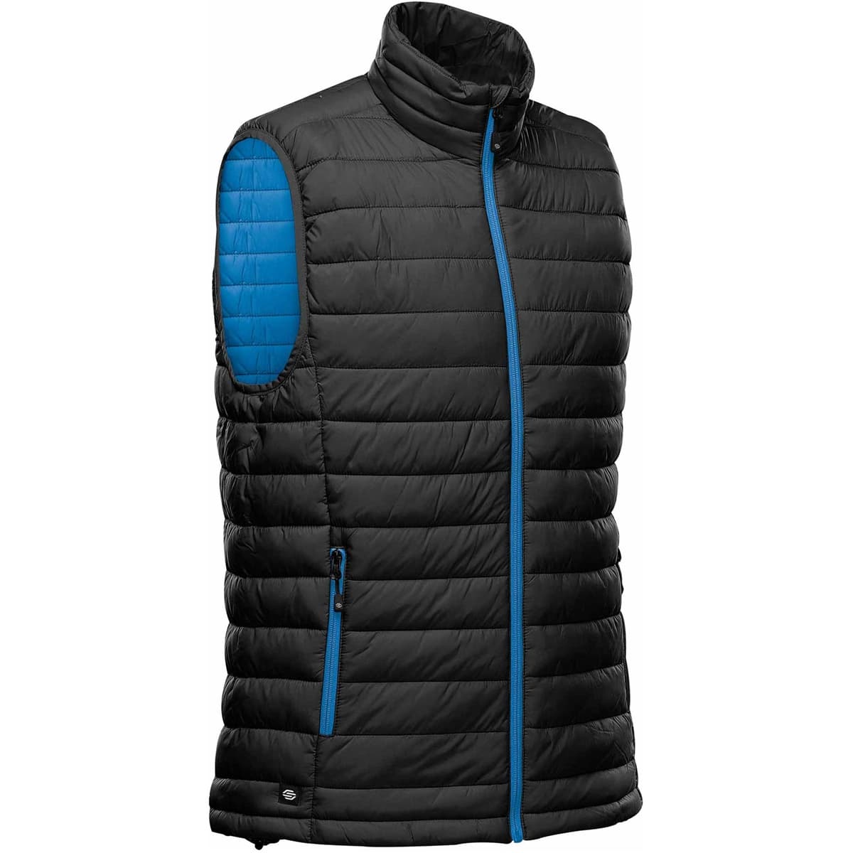 MENS STAVANGER VEST — Black,Angel Blue
