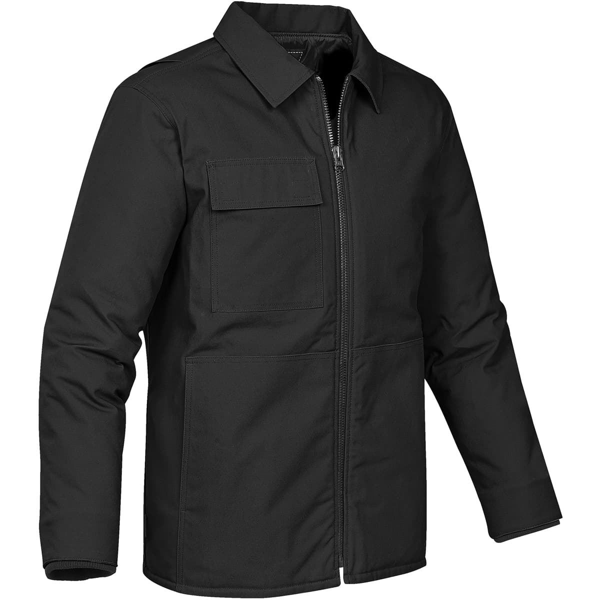 MEN'S FLATIRON WORK JACKET — Black