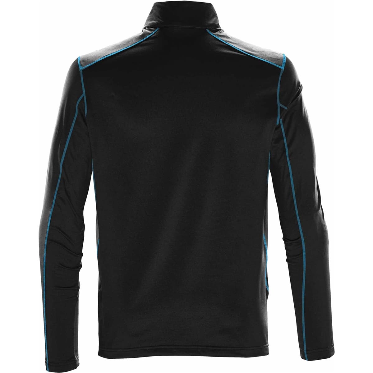 MENS PULSE FLEECE PULLOVER — Black,Burgundy