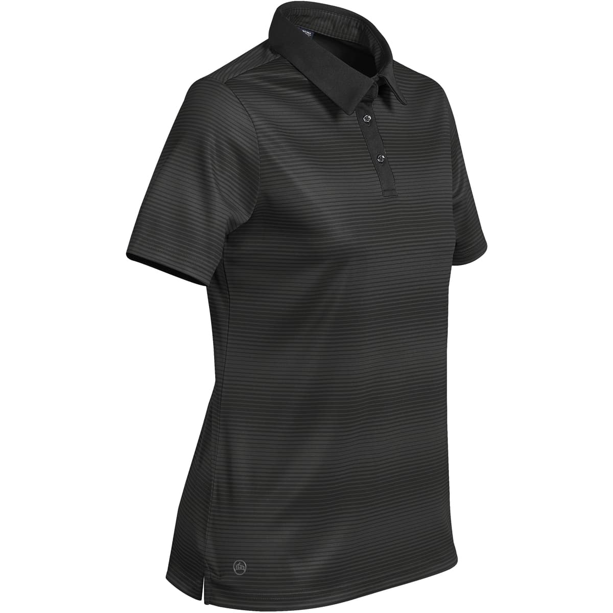 WOMEN'S VIBE POLO — Carbon