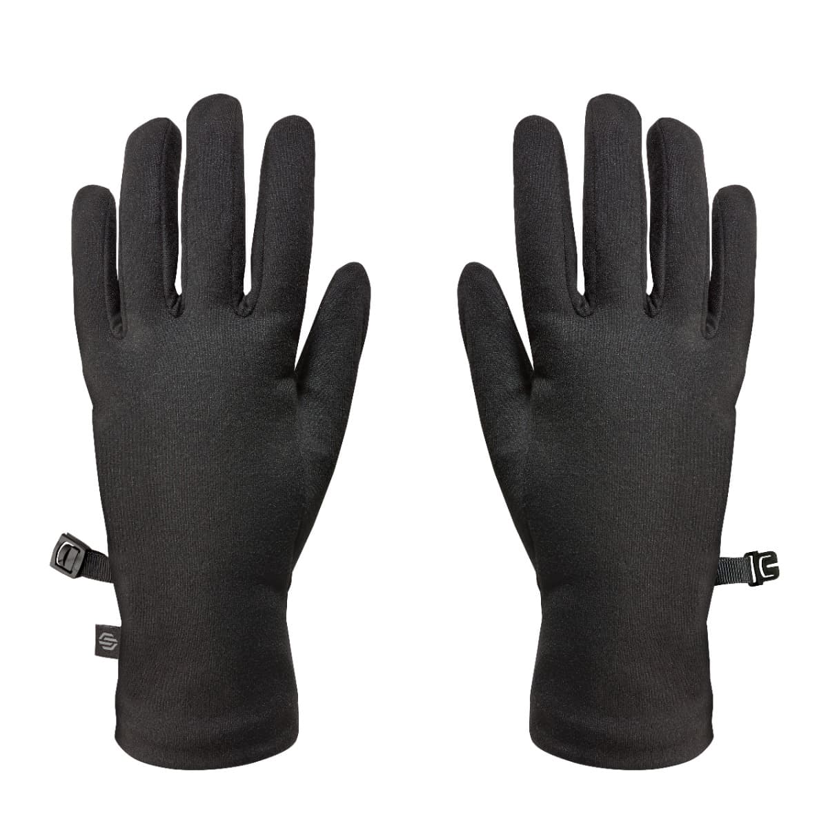 TREELINE TOUCH- SCREEN GLOVES — Black