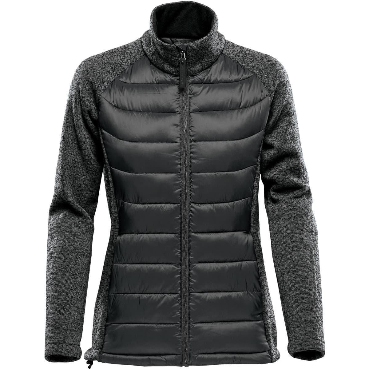 WOMENS NARVIK HYBRID JACKET — Black