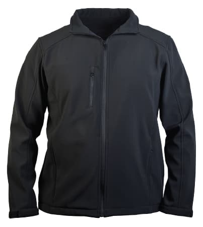 THE SOFTSHELL CHILDRENS JACKET — Black