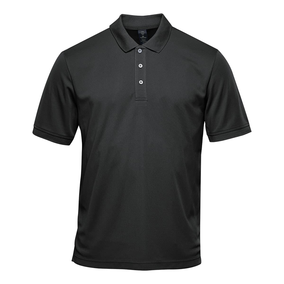 MENS SIROCCO SPORTS POLO — Black