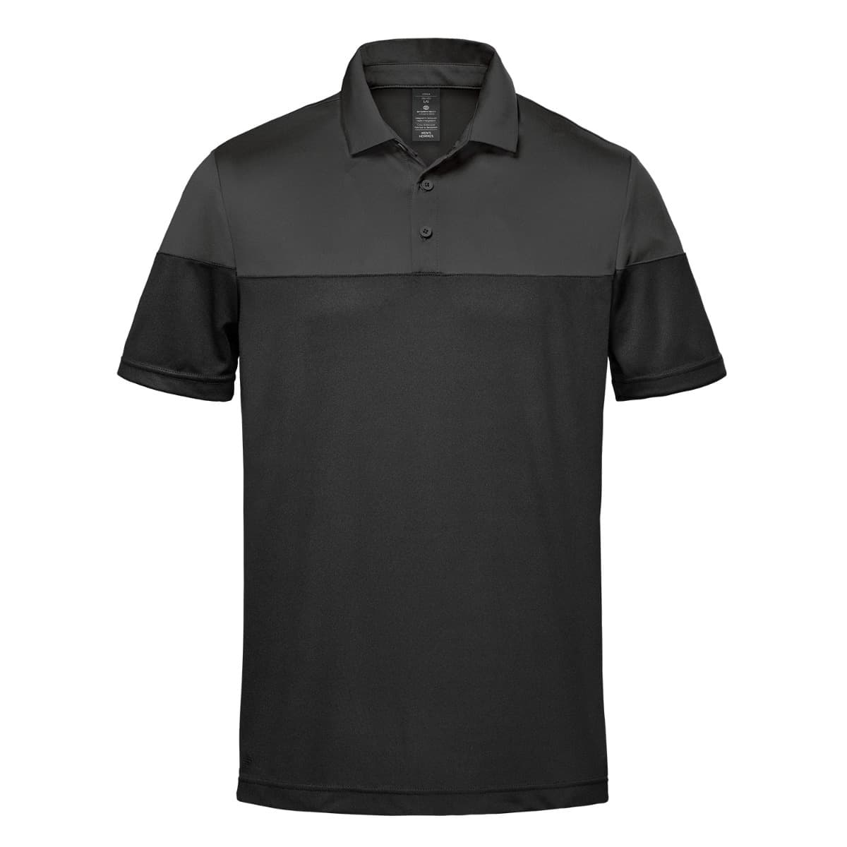 MEN'S MONTEREY 2-TONE POLO — Graphite