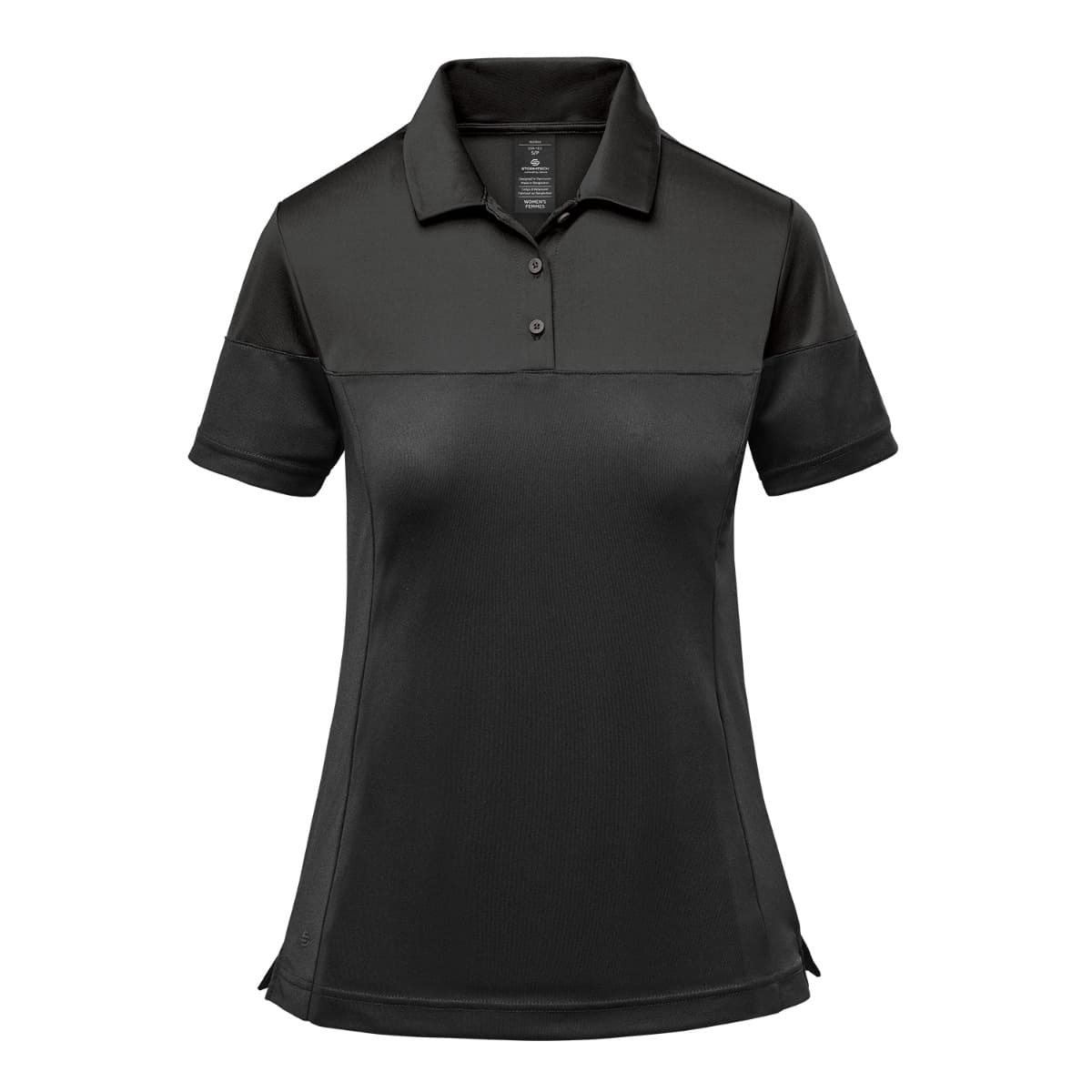 WOMEN'S MONTEREY 2-TONE POLO — Graphite