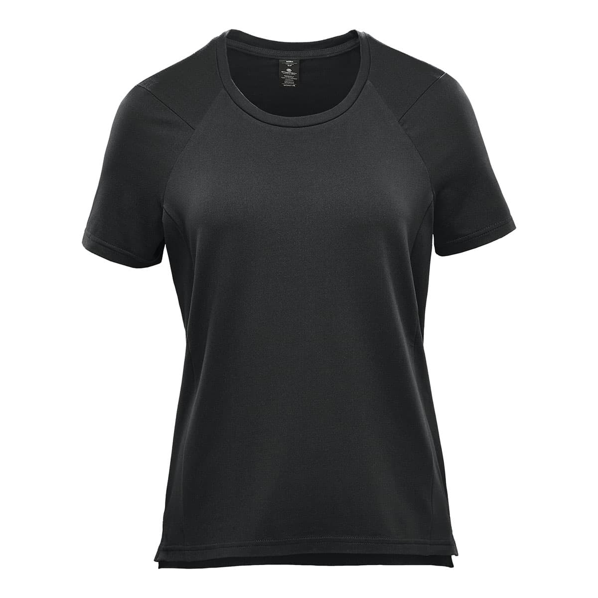 WOMEN'S TUNDRA PERFORMANCE SHORT SLEEVE TEE — Black