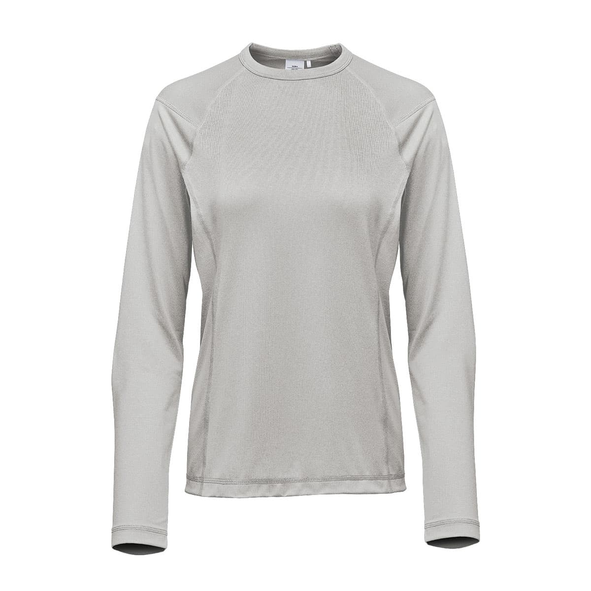 WOMENS VOLANTE L/S TEE ASH HEATHER-2XL — Ash Grey