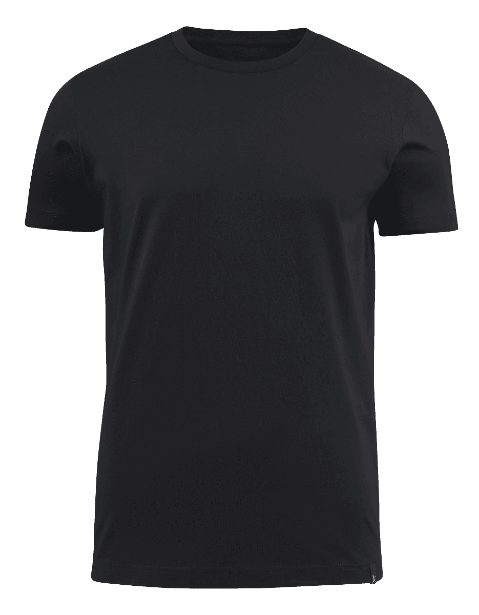 AMERICAN U MENS CREWNECK T SHIRT — Black