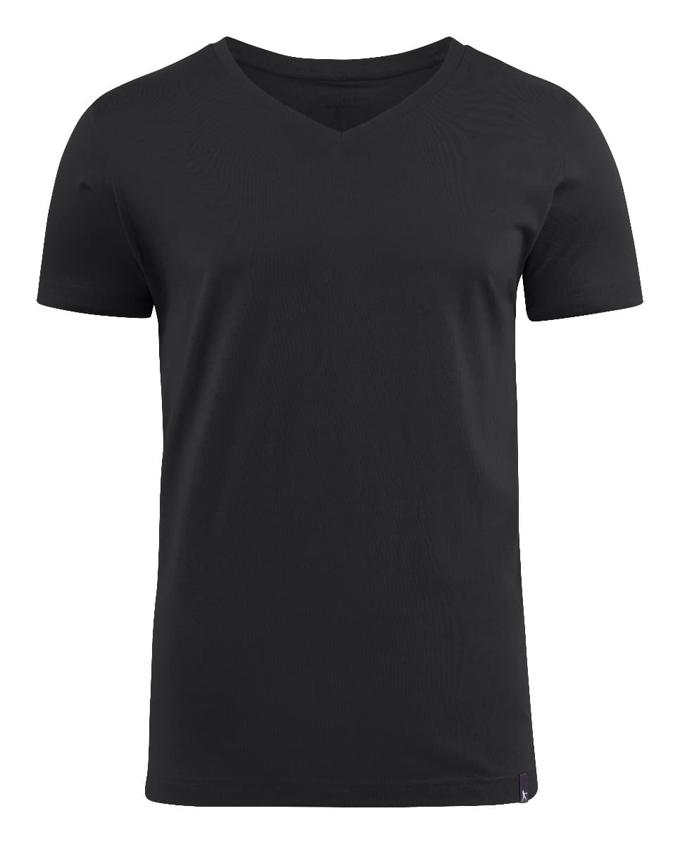 AMERICAN V MENS T SHIRT — Black